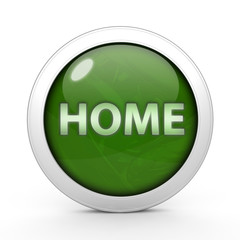 home circular icon on white background