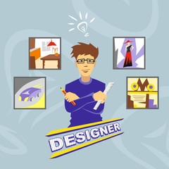 Designer. Profession. Icons.