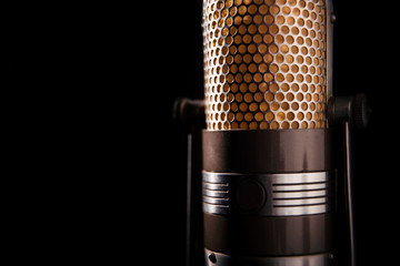 old microphone