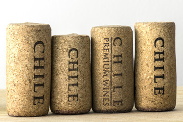 Wine bottle corks of Chile 07