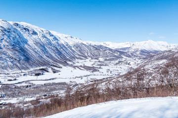 View on Solheisen Skisenter