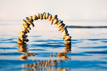 Arch in the water