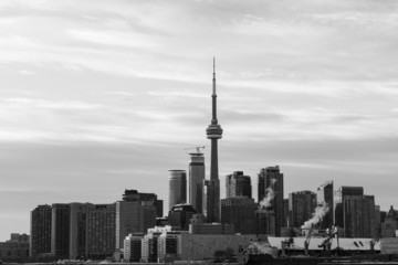 Fototapeta premium Part of the Toronto skyline from the East