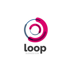Obraz premium Loop, infinity business icon