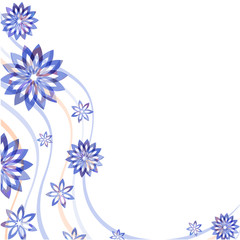 Obraz premium frame round pattern