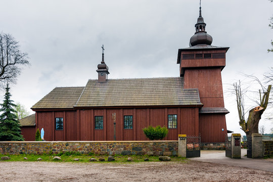 Kurdwanow Village Church in Poland