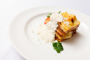 traditional lasagna
