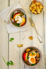 lentil salad with