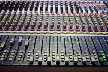 audio control desk