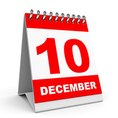 Calendar. 10 December.