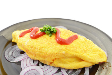 美味しそうなオムライス