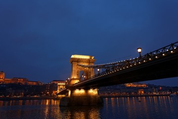 Fototapeta premium Chain Bridge in Budapest