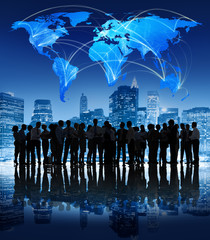 Global Communication Business People Corporate Concept