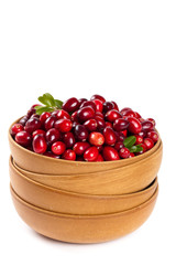 Cranberries. Selective focus.