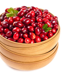 Cranberries. Selective focus.