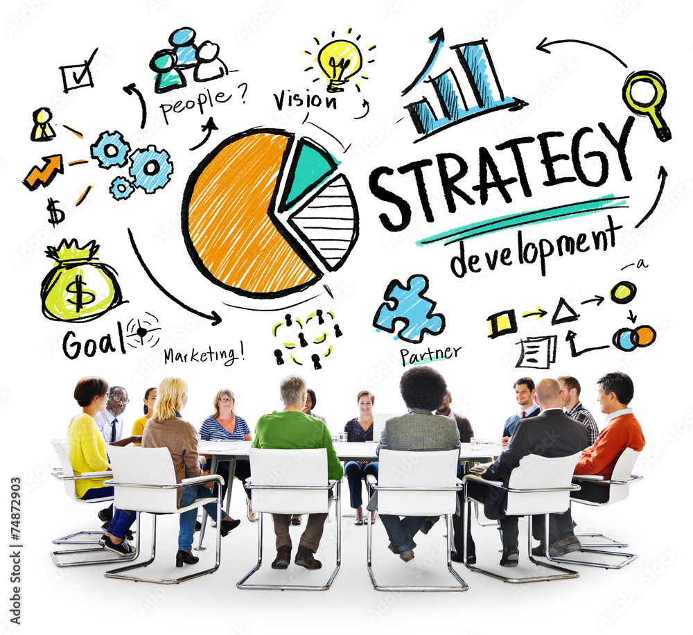 Canvas Prints strategy development goal marketing vision planning business con - Canvas Prints