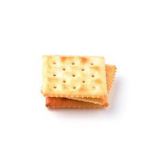 cracker isolated on white background
