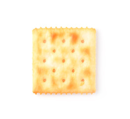 cracker isolated on white background