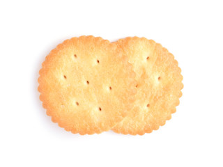cracker isolated on white background
