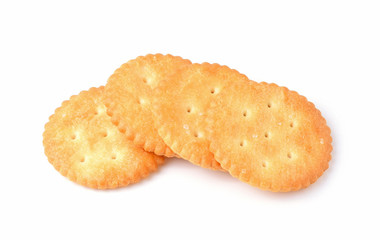 cracker isolated on white background