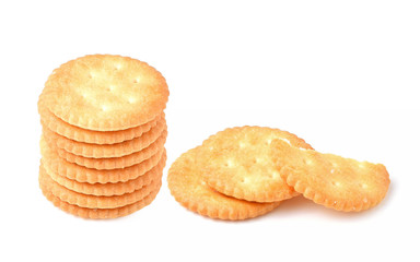 cracker isolated on white background