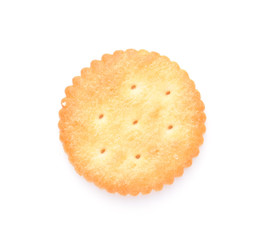 cracker isolated on white background