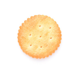 cracker isolated on white background