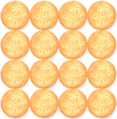 cracker isolated on white background