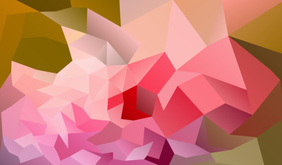 Abstract colorful background with gradient triangles