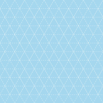 Colorful background with triangle stitched pattern for patchwork