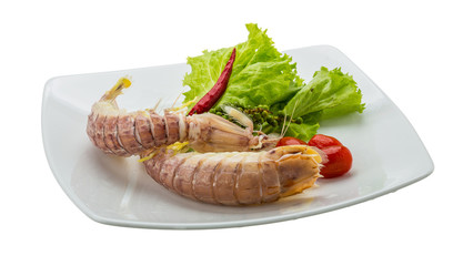 Boiled Spiny lobster