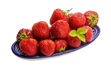 Strawberry in the bowl
