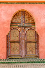 bemalte Holztür, Marrakesch © Jérôme Rommé