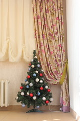 New Year's interior.