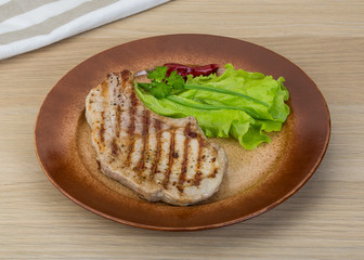 Grilled t-bone steak