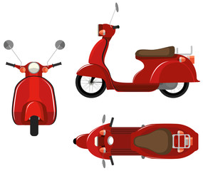 Fototapeta premium Scooter