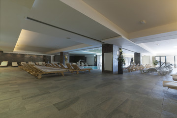 hotel interior spa pool