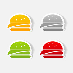 realistic design element: sandwich