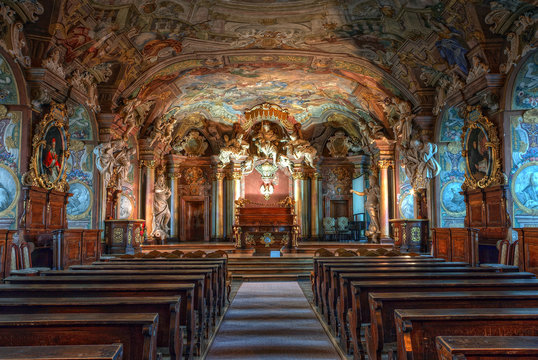 Aula Leopoldina Wrocław,Polska.