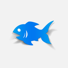 realistic design element: fish