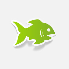 realistic design element: fish