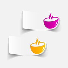 realistic design element: dish