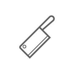 chopping knife icon