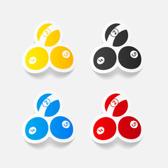 realistic design element: billiards