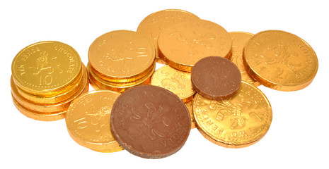 Milk Chocolate Coins