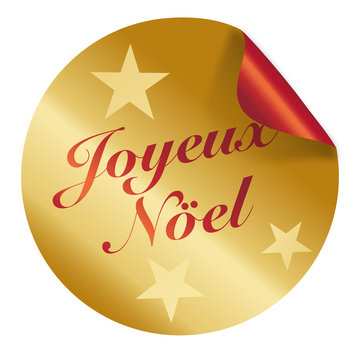 Button Joyeaux Noel