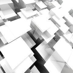 Obraz premium 3D Blocks Render