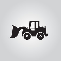 Wheel Dozer logo , vector  Illustrations