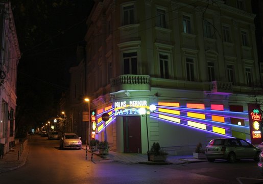 Ночные улицы Варны