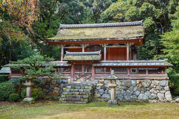 Main Hall (Honden) at Daigoji Temple in Kyoto